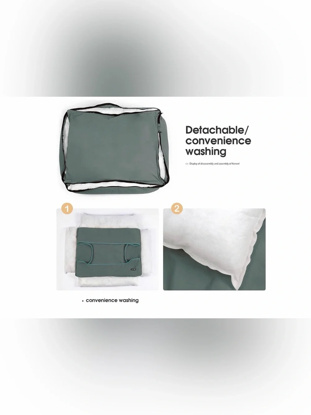Cabbay Dog Beds for Small Medium Dogs, Cat Bed pad with Machine Washable NWT
